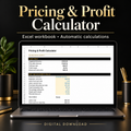 Pricing & Profit Calculator | Excel Workbook